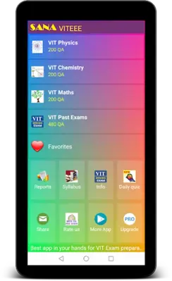 VITEEE android App screenshot 0